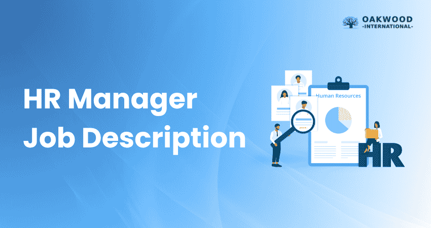 HR Manager Job Description
