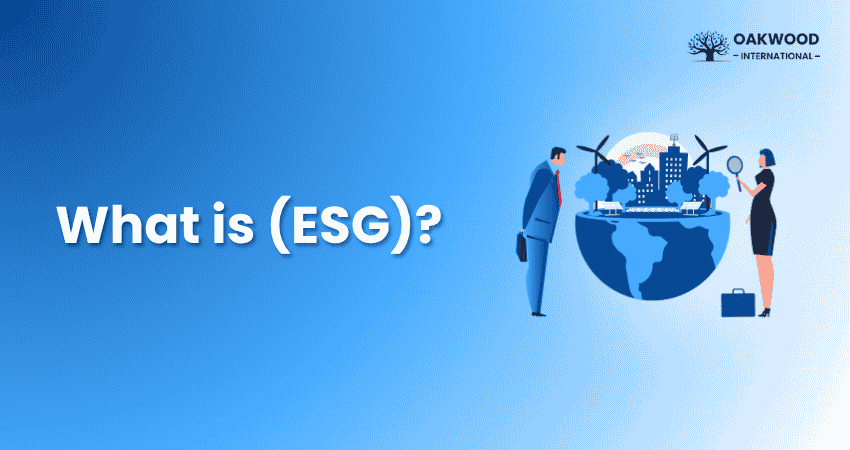What is ESG