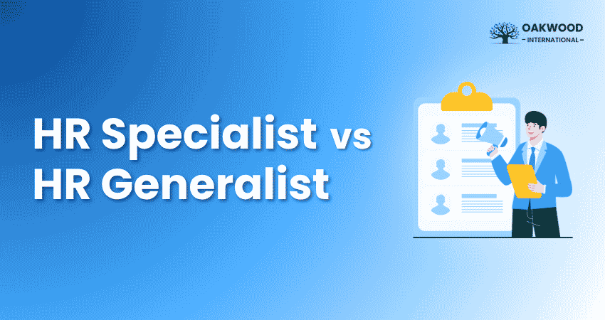 HR Specialist vs HR Generalist