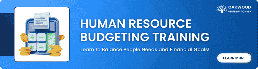 Human Resource Budgeting Training