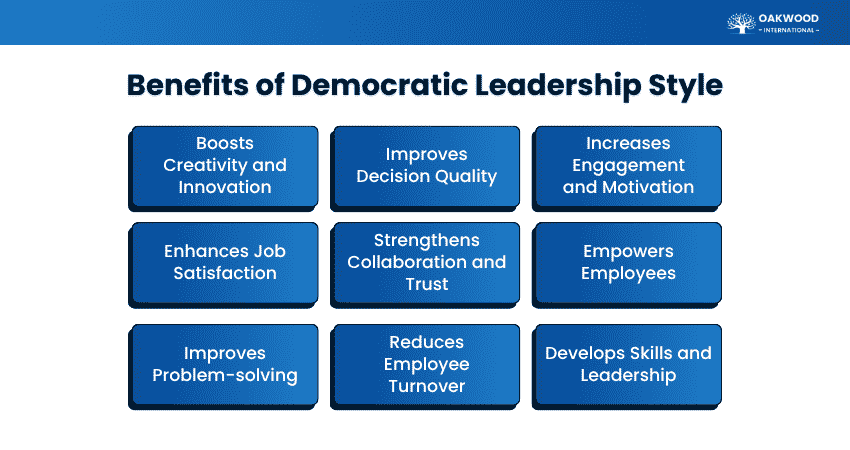 Benefits of Democratic Leadership Style