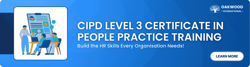 CIPD Level 3 Certificate in People Practice Training CIPD Level 3 Certificate in People Practice Training