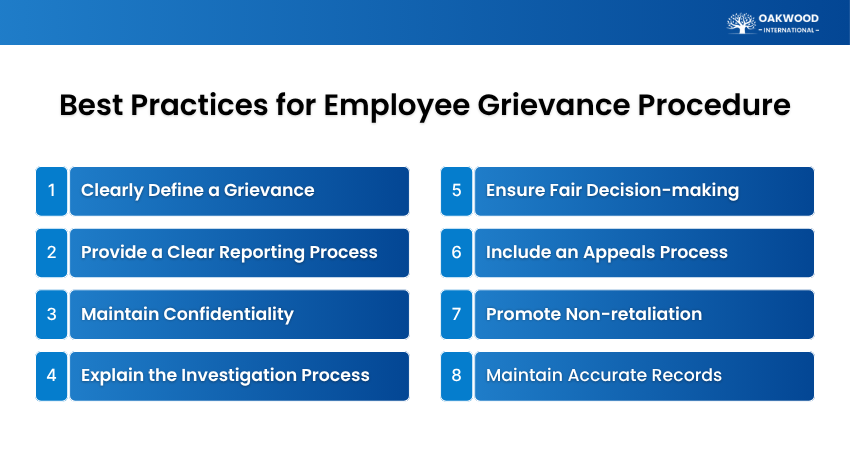 Best Practices for Employee Grievance Procedure