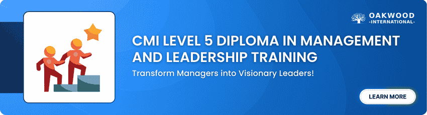 CMI Level 5 Diploma in Management and Leadership Training CMI Level 5 Diploma in Management and Leadership Training
