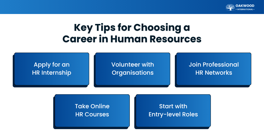 Key Tips for Choosing a Career in Human Resources