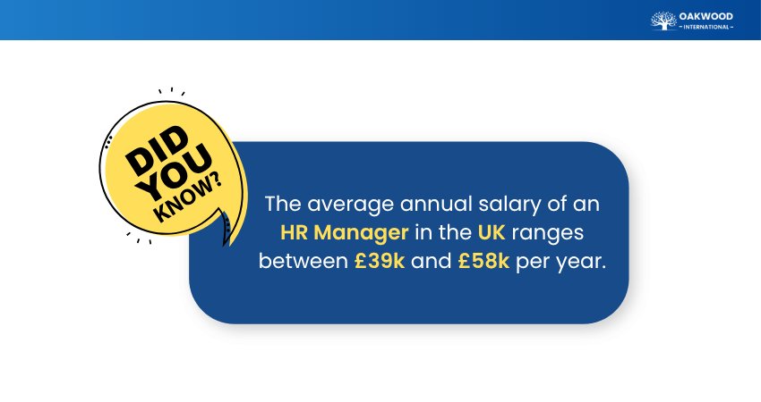 HR Manager Salary in the UK HR Manager Salary in the UK