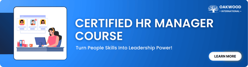 Certified HR Manager Course