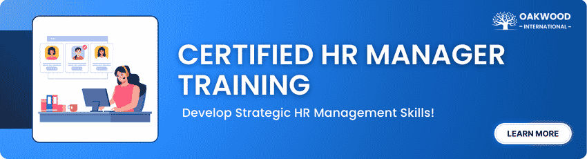 Certified HR Manager Training