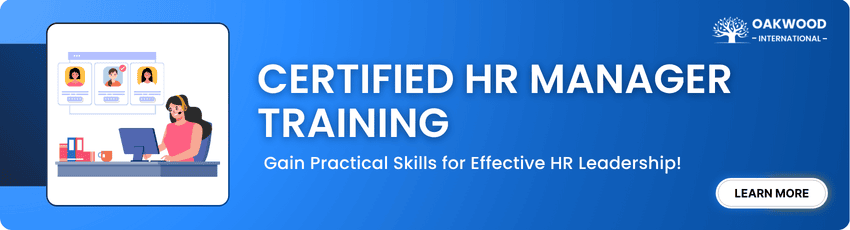 Certified HR Manager Training