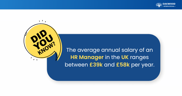 HR Manager Salary in the UK HR Manager Salary in the UK