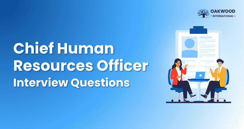 Chief Human Resources Officer Interview Questions